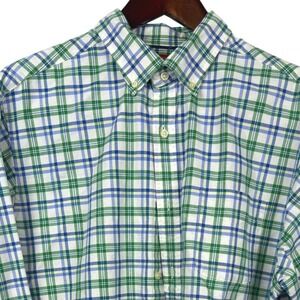 Cremieux Classics Mens XL Slim Fit Plaid Button Down Long‎ Sleeve Shirt